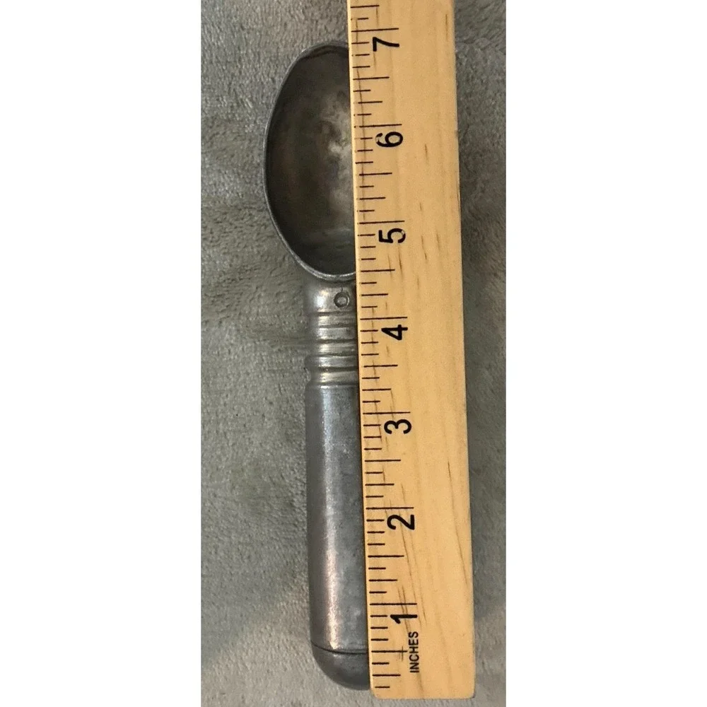 Farberware Ice Cream‎ Scoop Egg Shaped Parlor Cast Aluminum 7
